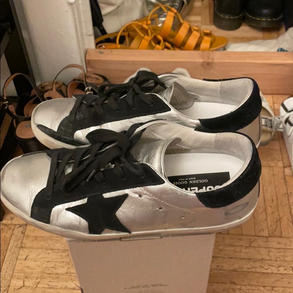 Golden goose superstar sneaker, size 36